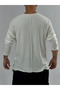 White Asymmetrical Men's Sweatshirt Coc3458 - 3