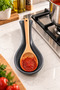 Ceramic Spoon Rest – Does Not Contaminate Countertops, Practical Kitchen Utensil Holder - 2