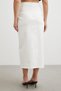 Side Ruffle Detailed Midi Skirt - 6