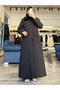 Women's Nest Overcoat Black 14158 - 3