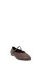 Brown Leather Strap Women's Ballerinas (048 260250) - 2