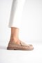 Women's Barefoot Mink Suede Loafer Moccasin Casual Shoes - 4