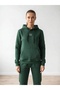 Unisex Relaxed Fit 3-Yarn Hooded Sweatshirt - 3