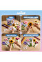 5-Piece Chenille Flower Set – DIY Bouquet Making and Craft Hobby Kit - 5