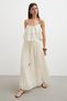 Bead Detailed Long Skirt - 3