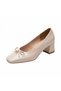 Vollex Short Thick Heeled Casual Shoes - 4