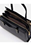 Women Black Structured Handbag - 4