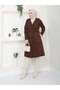 Standard Sleeve with Pocket Detail Without Lining, 110 cm Length, Cashmere Coat - 7