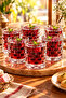 Set of 6 Crystal Patterned Coffee Water Glasses – Sherbet and Treat Glasses 50ml - 2
