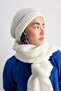 Classic Tasseled Wide Scarf - 6