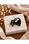KEDİLİ BROŞ - 3