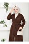 Standard Sleeve with Pocket Detail Without Lining, 110 cm Length, Cashmere Coat - 2