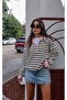 Multicolored Zippered Aura Knitwear