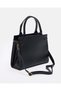 Girls Black Textured Day Bag - 3