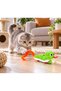 Wind-Up Moving Wheel Funny Snake Mixed Color 13 cm -30 cm