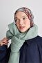Classic Tasseled Wide Scarf - 4