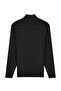 Men's Zippered Half Fisherman Stone Sweater Knitwear Solid Color Classic Fit - 5242B - 6