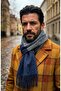 Men's Winter Scarf Woven Tassel Soft Textured Winter Scarf - 7