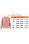 Women's Hooded Long Sleeve Lace-Up Soft Textured Woven Detailed Comfortable Stylish Casual Elegant Burgundy Knitwear Sweater - 4