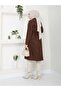 Standard Sleeve with Pocket Detail Without Lining, 110 cm Length, Cashmere Coat - 7