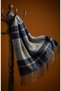 Men's Winter Scarf Woven Tassel Soft Textured Winter Scarf - 8