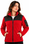 Softshell Polar Coat Unisex – High Collar Zippered Corporate Work Coat with Pockets, Custom Printing with Company Logo