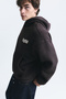 Oversize back printed sweatshirt - 4