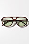 Elvis Brown Green Sunglasses - 4