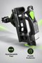 Motorcycle Water Bottle Holder Bl-1 Adjustable Metal Cup Bottle Holder with Handlebar Mounting with Anti-Slip Pad Black - 4