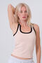 Women's Compact Combed Cotton Camisole Ribbed Tank Top Crop - 2