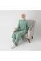 Aerobin Fabric Hajj and Umrah Dress - 2 Piece Mint Green - 2