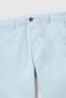 Men's Light Blue Slim Fit Chino Trousers - 3