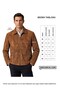Lorenzo Taba Unlined Genuine Suede Leather Jacket - 8