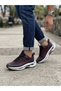 Premium M-26521 Brown Lace-Up Memory Foam Sole Casual Men's Sports Shoes