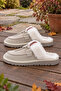 Women's Genuine Leather and Fur Lined Durable Winter Slippers - Warm and Lightweight Sole Comfortable Slippers - 6