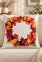 Digital Printed Decorative Throw Pillow Cover 43X43 cm – Modern Patterned Linen Texture - 2
