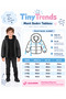 Boy's Exclusive Black Hooded Coat with Fur Inside - 3
