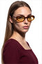 Ahenk Brown Light Nude Sunglasses - 3