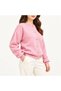 Women's Heart Buttoned Crew Neck Long Sleeve Knitwear Cardigan - 6