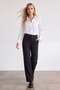 Folded Detailed Buttoned Trousers - 3