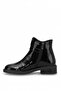Elit Vvs2711R Women's Genuine Patent Leather Classic Boots Black - 4