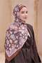 Fresh Floral Pattern Tile Tela Shawl 4 - 10 - 2
