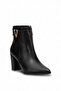 Elit Pm309 K6021 Women's Heeled Boots Black - 3