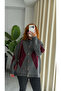 Premium Trend Baklava Patterned Wool Cardigan - 2