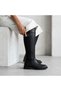 26K-188-R6263 Genuine Leather with Lycra Back, Above the Knee Boots for Women - 2