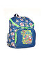 Multi-Patterned Navy Blue School Bag |   Children's Backpack