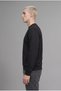 X8282Azbk81 Black Boxy Fit Crew Neck Printed Sweatshirt - 3