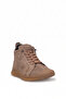 26Bk260.Hb702 Women's Genuine Nubuck Leather Boots Mink - 3