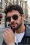 Eştek Unisex New Season Ultra Light Black Sunglasses with Uv400 Filter - 3