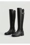 26K-188-R6263 Genuine Leather with Lycra Back, Above the Knee Boots for Women - 3